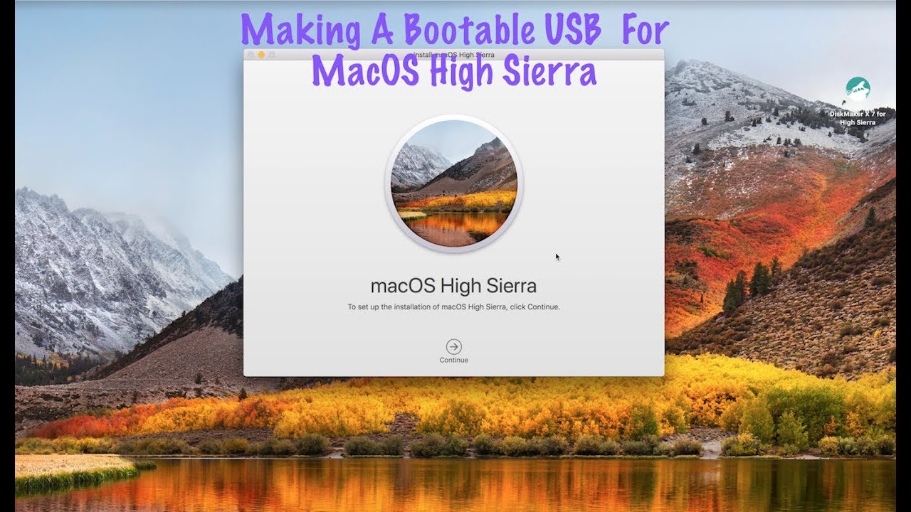 make a boot disk for sierra osx